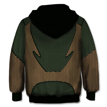 The Boys Cosplay The Deep Sudadera Estampada con Capucha para Niños